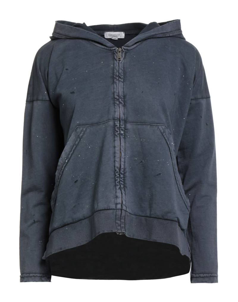 CROSSLEY Sweatshirt Damen Marineblau CROSSLEY Sweatshirt Damen Marineblau von CROSSLEY