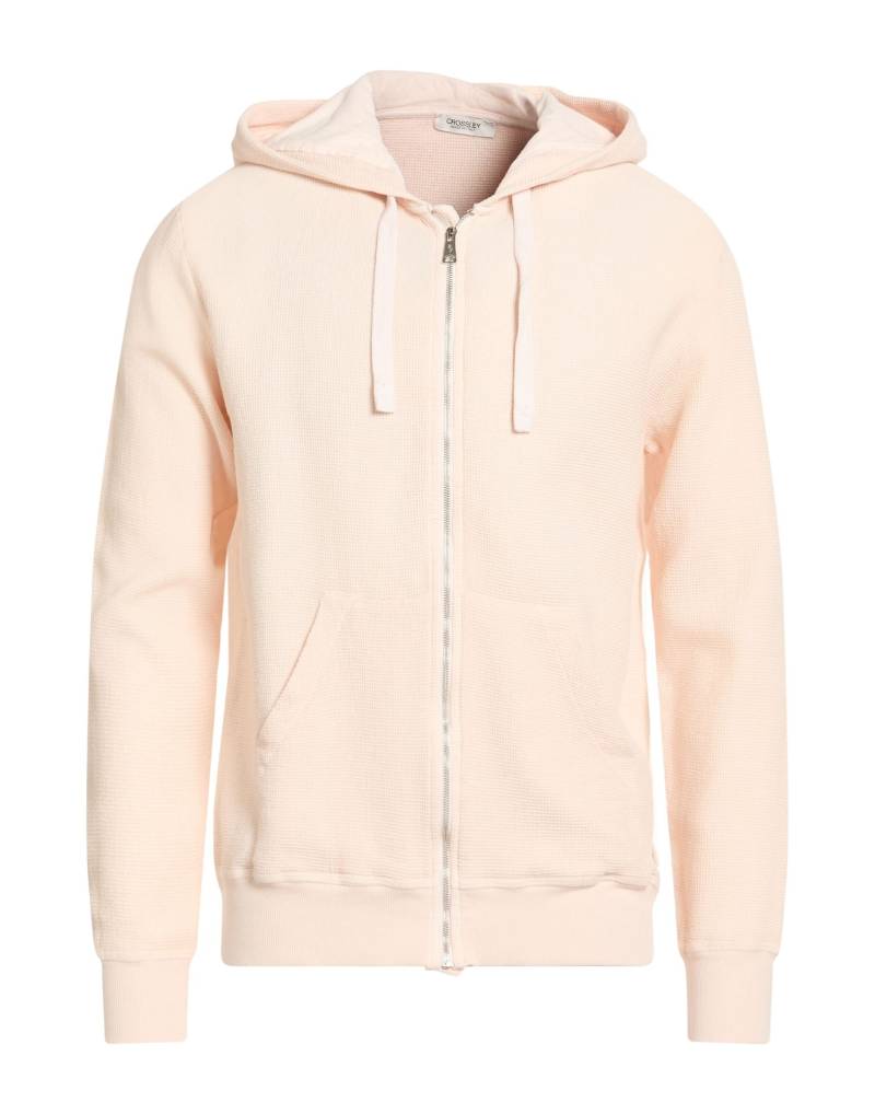 CROSSLEY Sweatshirt Herren Hellrosa von CROSSLEY