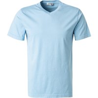 CROSSLEY Herren T-Shirt blau Baumwolle von CROSSLEY