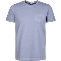 CROSSLEY Herren T-Shirt blau Baumwolle von CROSSLEY