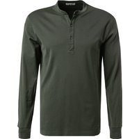 CROSSLEY Herren Longsleeve grün Baumwolle von CROSSLEY