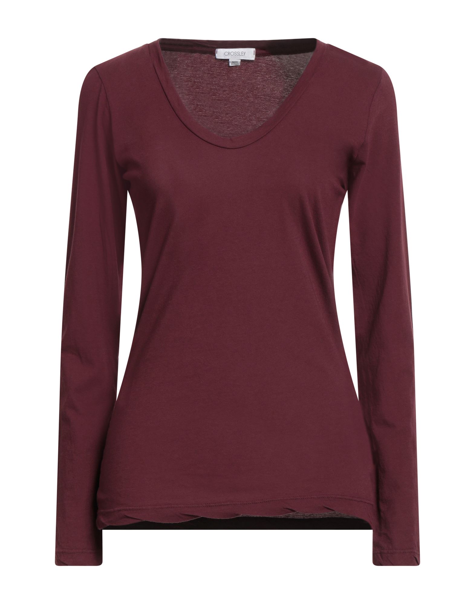 CROSSLEY T-shirts Damen Bordeaux von CROSSLEY