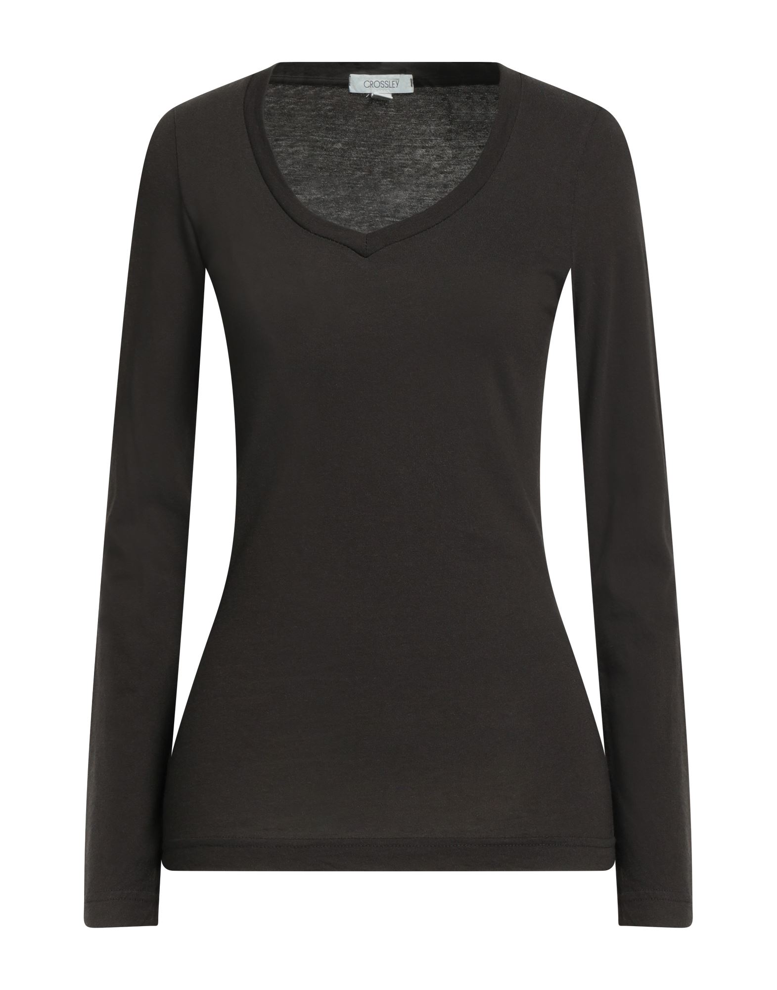 CROSSLEY T-shirts Damen Dunkelbraun von CROSSLEY