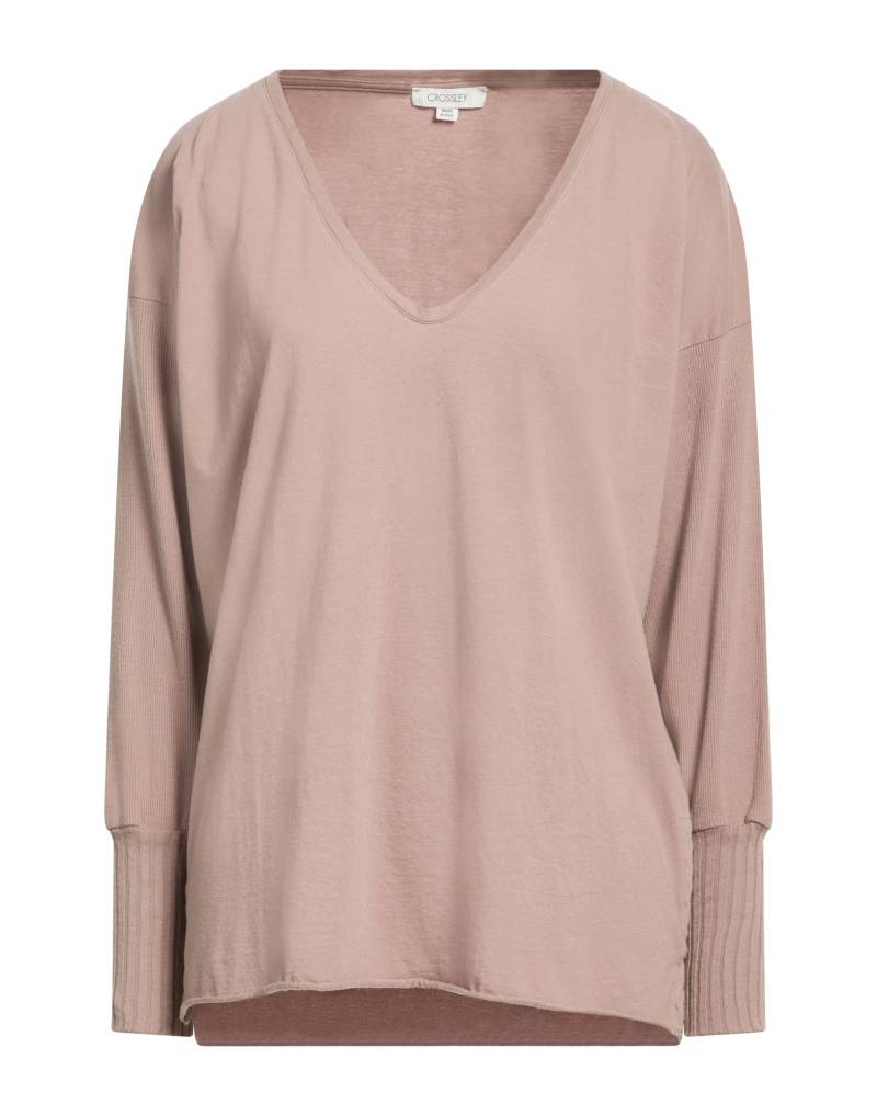 CROSSLEY T-shirts Damen Hellbraun von CROSSLEY