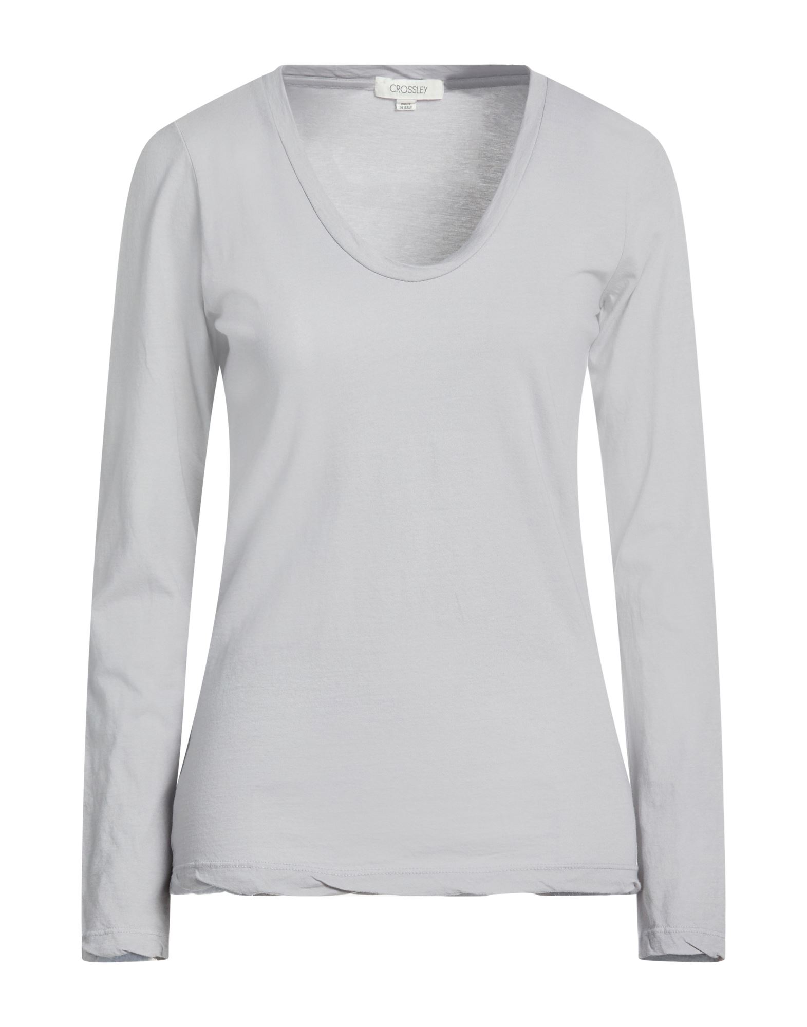 CROSSLEY T-shirts Damen Hellgrau CROSSLEY T-shirts Damen Hellgrau von CROSSLEY