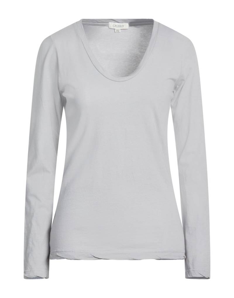 CROSSLEY T-shirts Damen Hellgrau CROSSLEY T-shirts Damen Hellgrau von CROSSLEY
