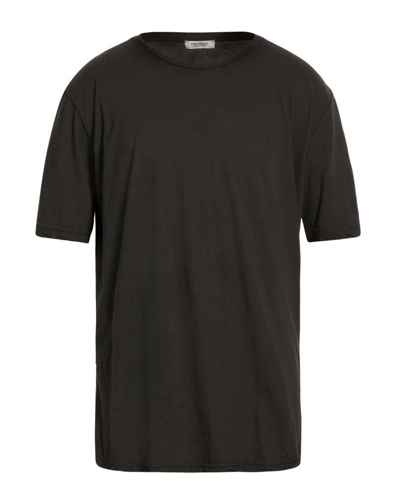 CROSSLEY T-shirts Herren Braungrau von CROSSLEY