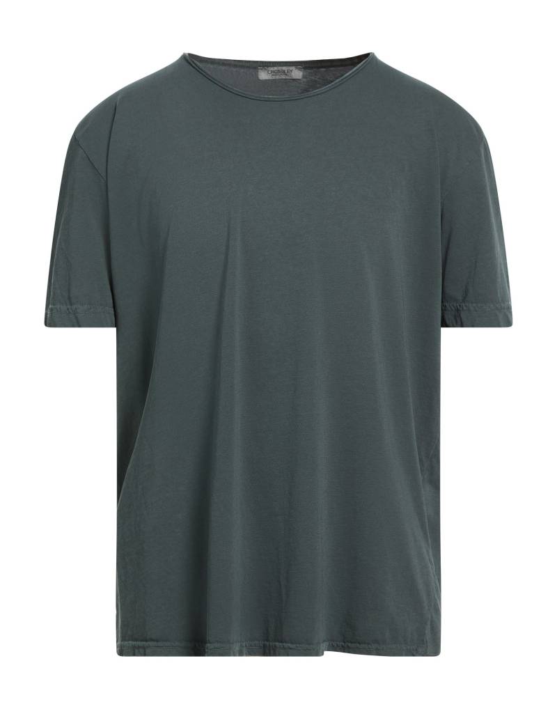 CROSSLEY T-shirts Herren Braungrau von CROSSLEY