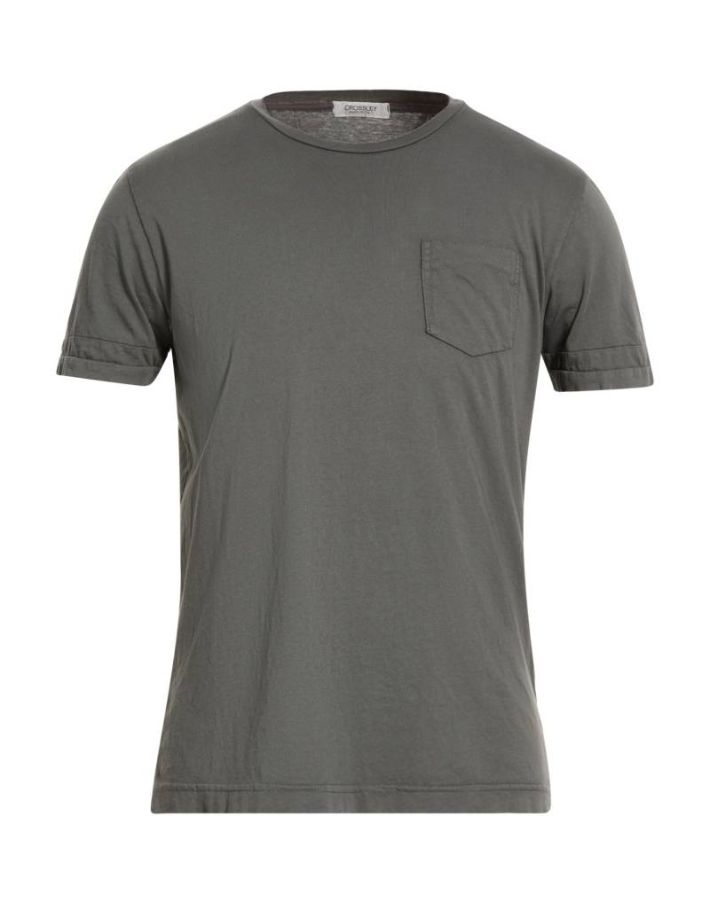 CROSSLEY T-shirts Herren Braungrau von CROSSLEY