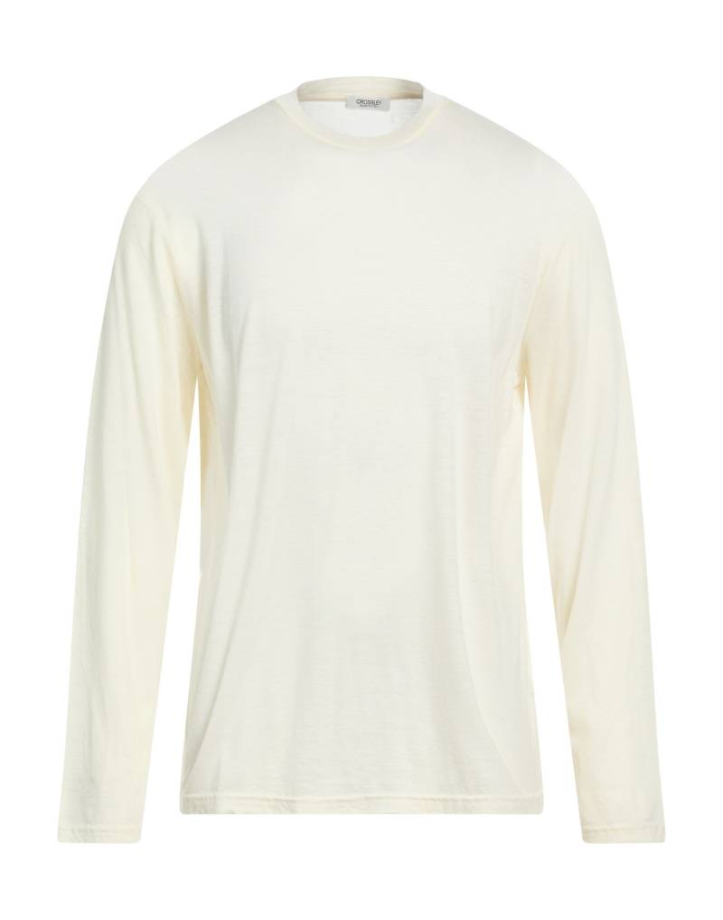 CROSSLEY T-shirts Herren Cremeweiß von CROSSLEY
