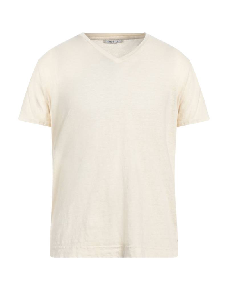 CROSSLEY T-shirts Herren Cremeweiß von CROSSLEY