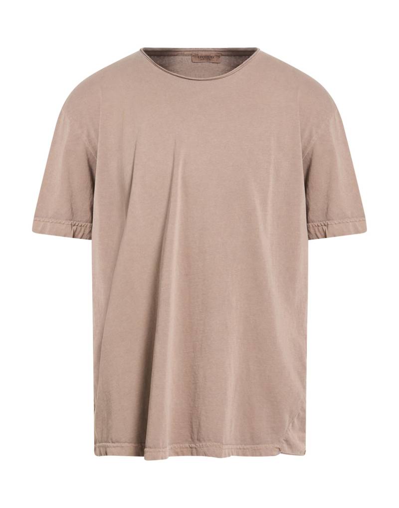 CROSSLEY T-shirts Herren Hellbraun von CROSSLEY