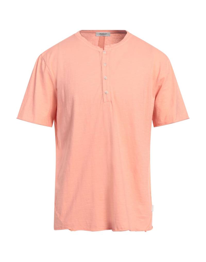 CROSSLEY T-shirts Herren Lachs von CROSSLEY