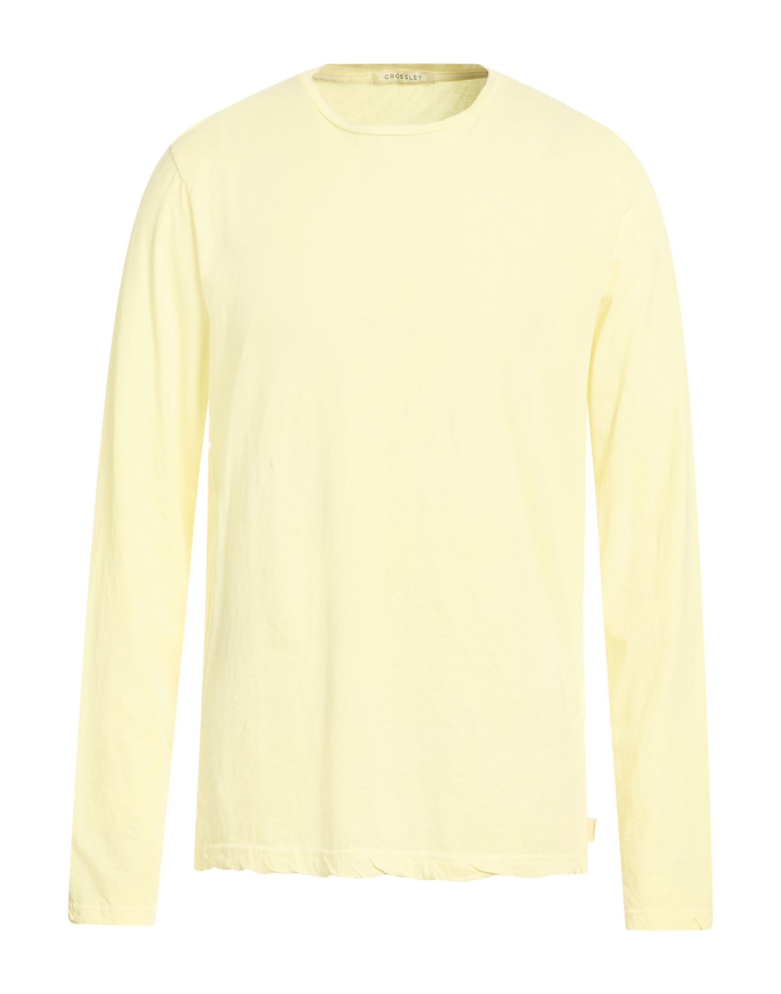 CROSSLEY T-shirts Herren Pastellgelb CROSSLEY T-shirts Herren Pastellgelb von CROSSLEY