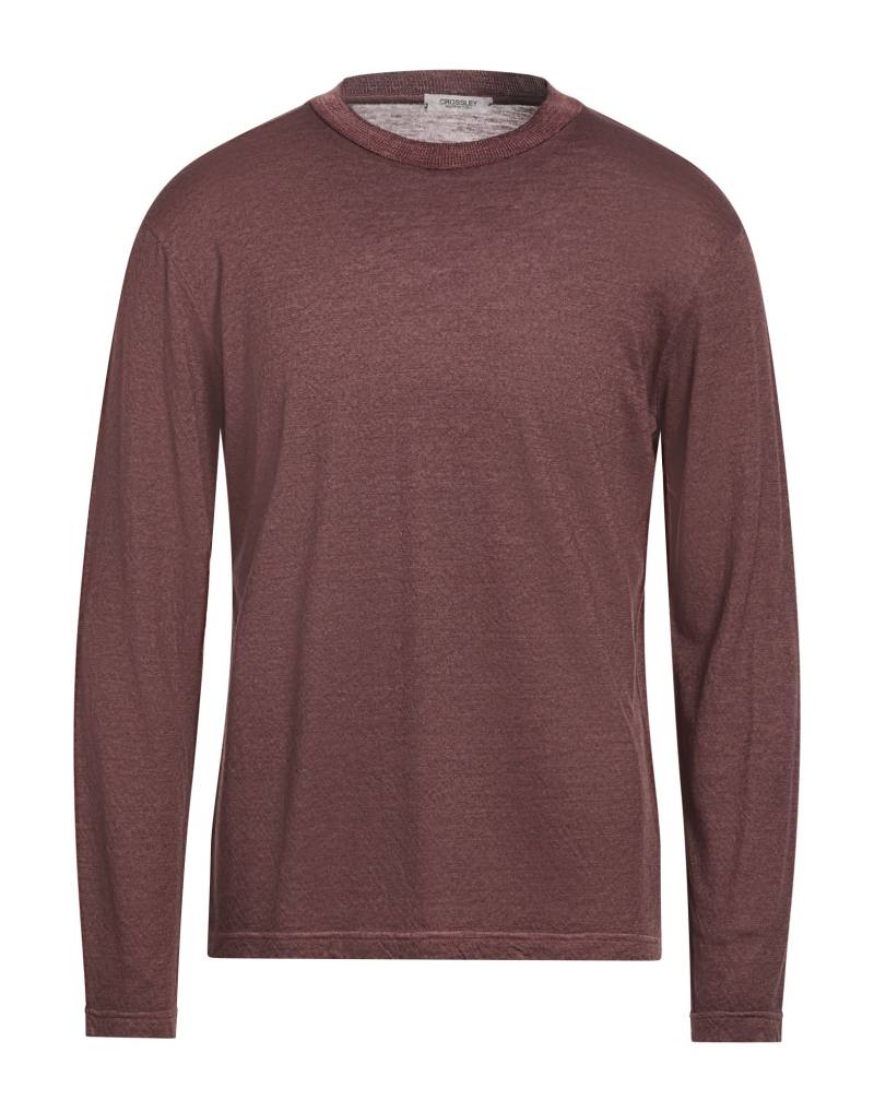 CROSSLEY T-shirts Herren Schokobraun von CROSSLEY