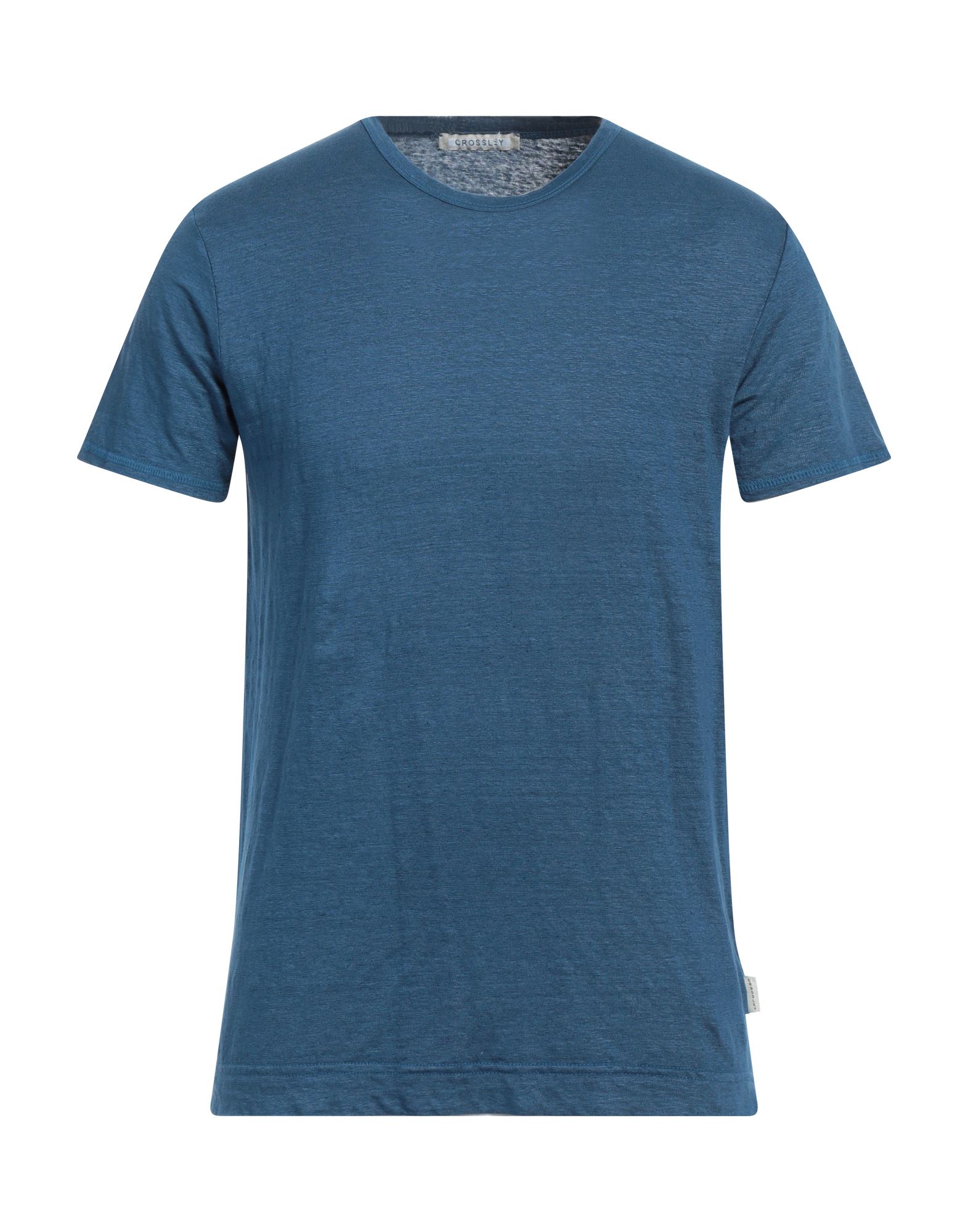 CROSSLEY T-shirts Herren Taubenblau von CROSSLEY