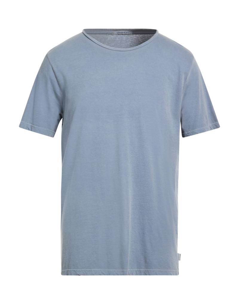 CROSSLEY T-shirts Herren Taubenblau von CROSSLEY