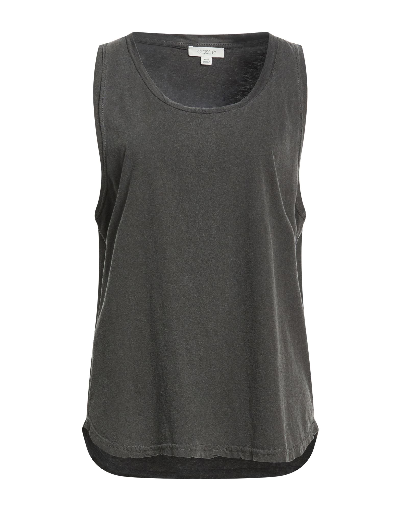 CROSSLEY Tank Top Damen Braungrau von CROSSLEY
