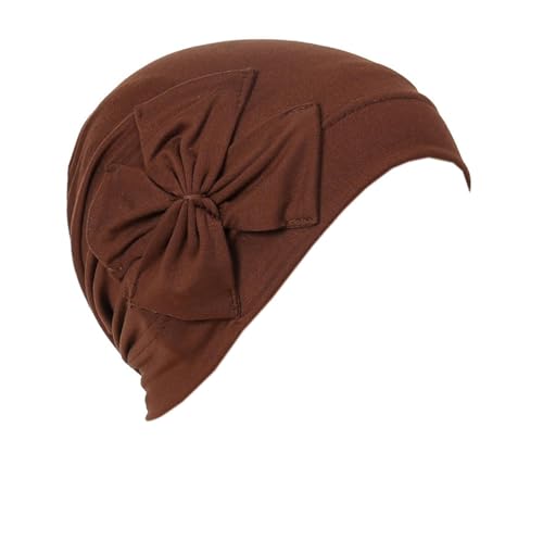 Chemo Turbans for Women Chemo Headwear Bow Cap Soft Cancer Hats Beanies Head Covering for Winter Gift von CROSTRITON