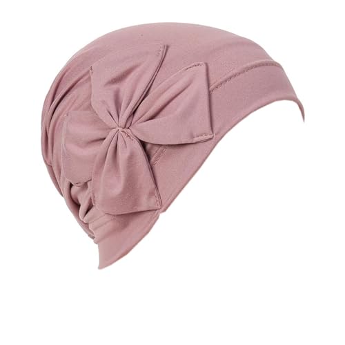 Chemo Turbans for Women Chemo Headwear Bow Cap Soft Cancer Hats Beanies Head Covering for Winter Gift von CROSTRITON