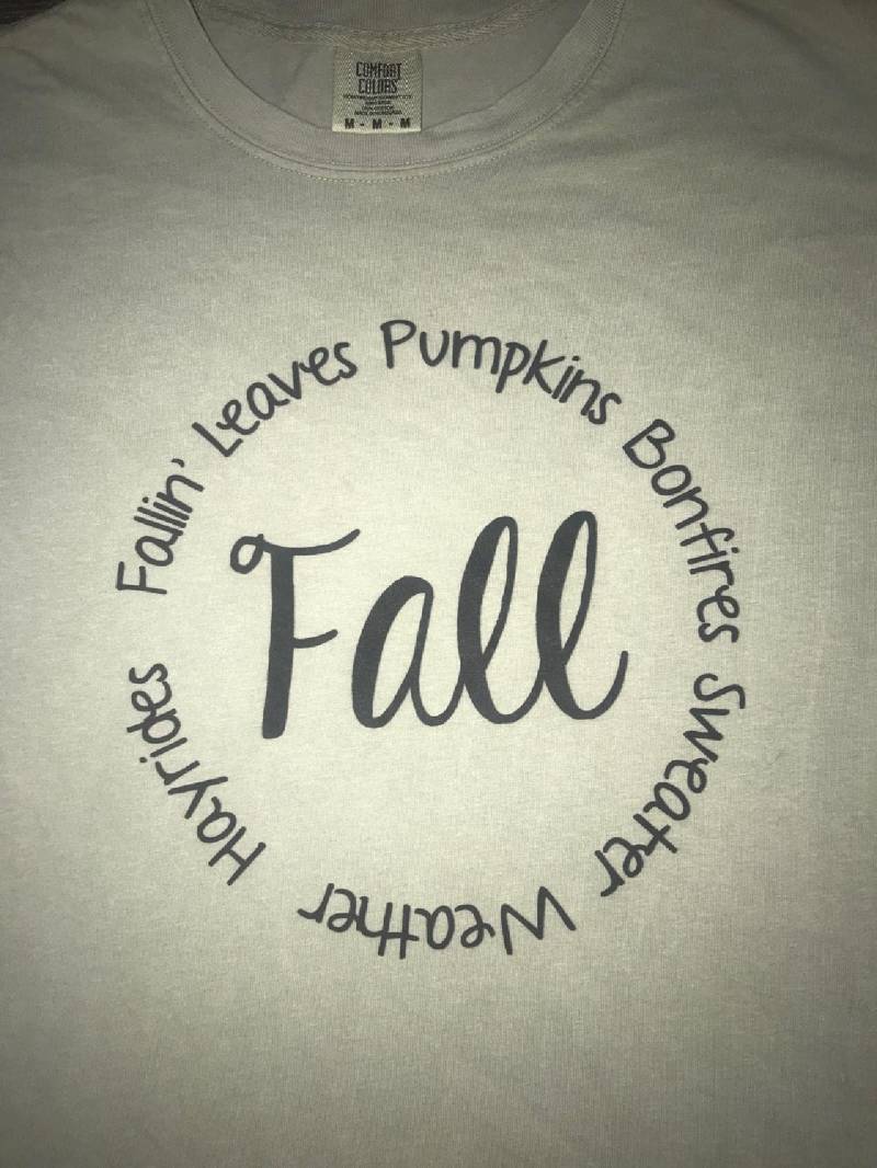 Herbst-T-Shirt Herbst-T-Shirt von CRPrintDesigns