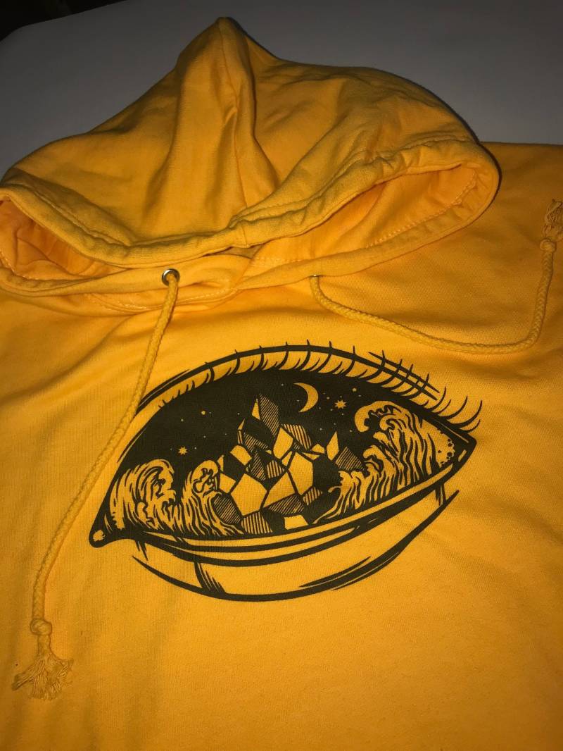 Unisex Auge Hoodie von CRPrintDesigns