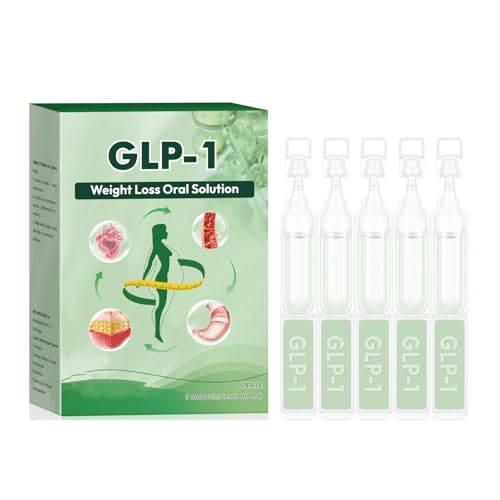 STDEI GLP-1 Oral Solution, STDEI GLP-1 Lösung zum Einnehmen, Lercea GLP-1 Tropfen, Natürliches Pflanzenextraktkonzentrat Für Frauen & Männer (1PC) von CRTZHA