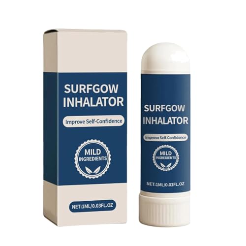 Surfgow Inhalator, Surfgow Nasenstift, 𝐒urfgow Inhalator für Männer, mild und nicht reizend, stellt Energie und Vitalität wieder her (1PC) von CRTZHA