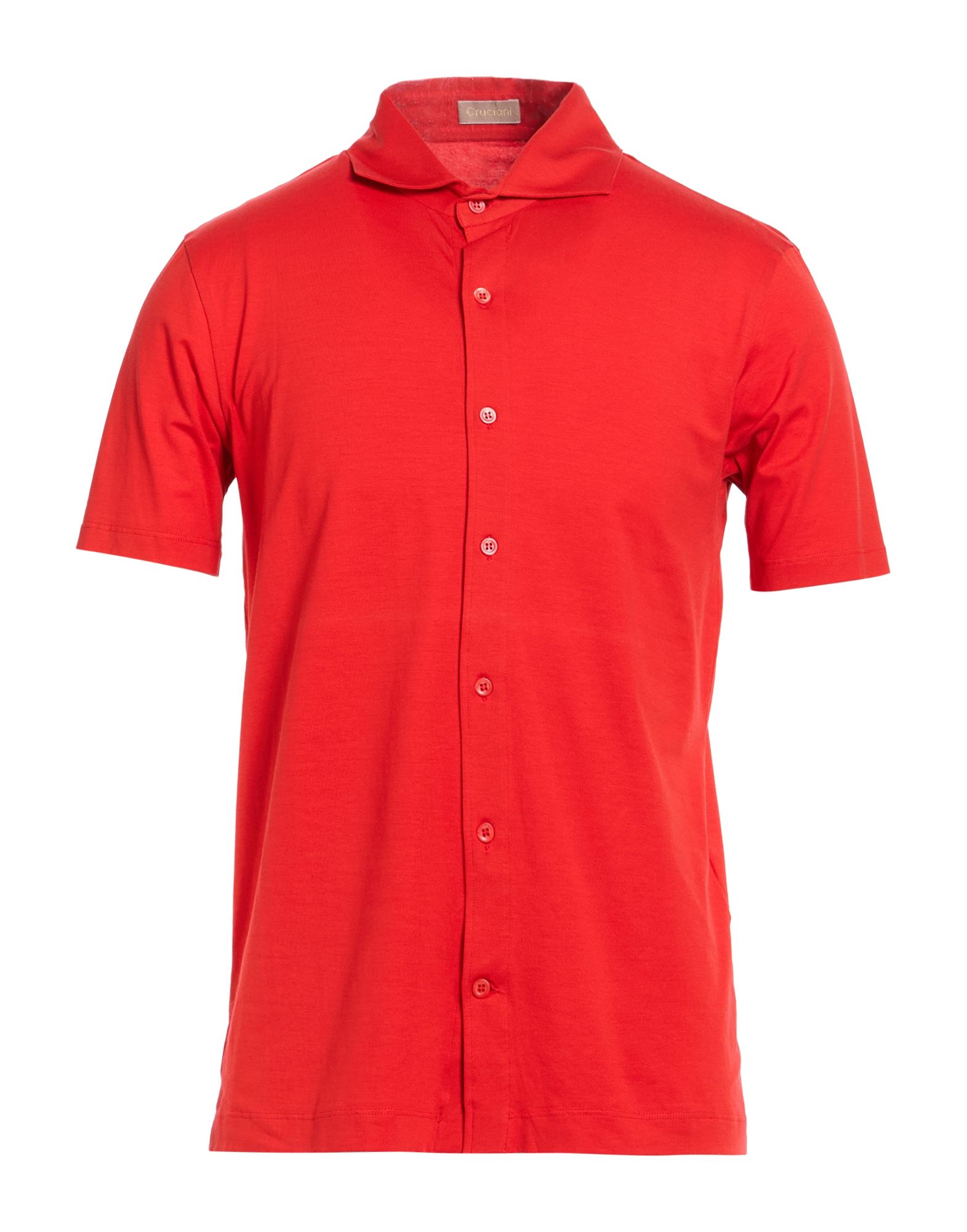 CRUCIANI Hemd Herren Rot von CRUCIANI