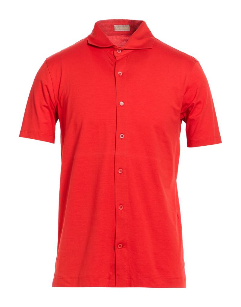 CRUCIANI Hemd Herren Rot von CRUCIANI