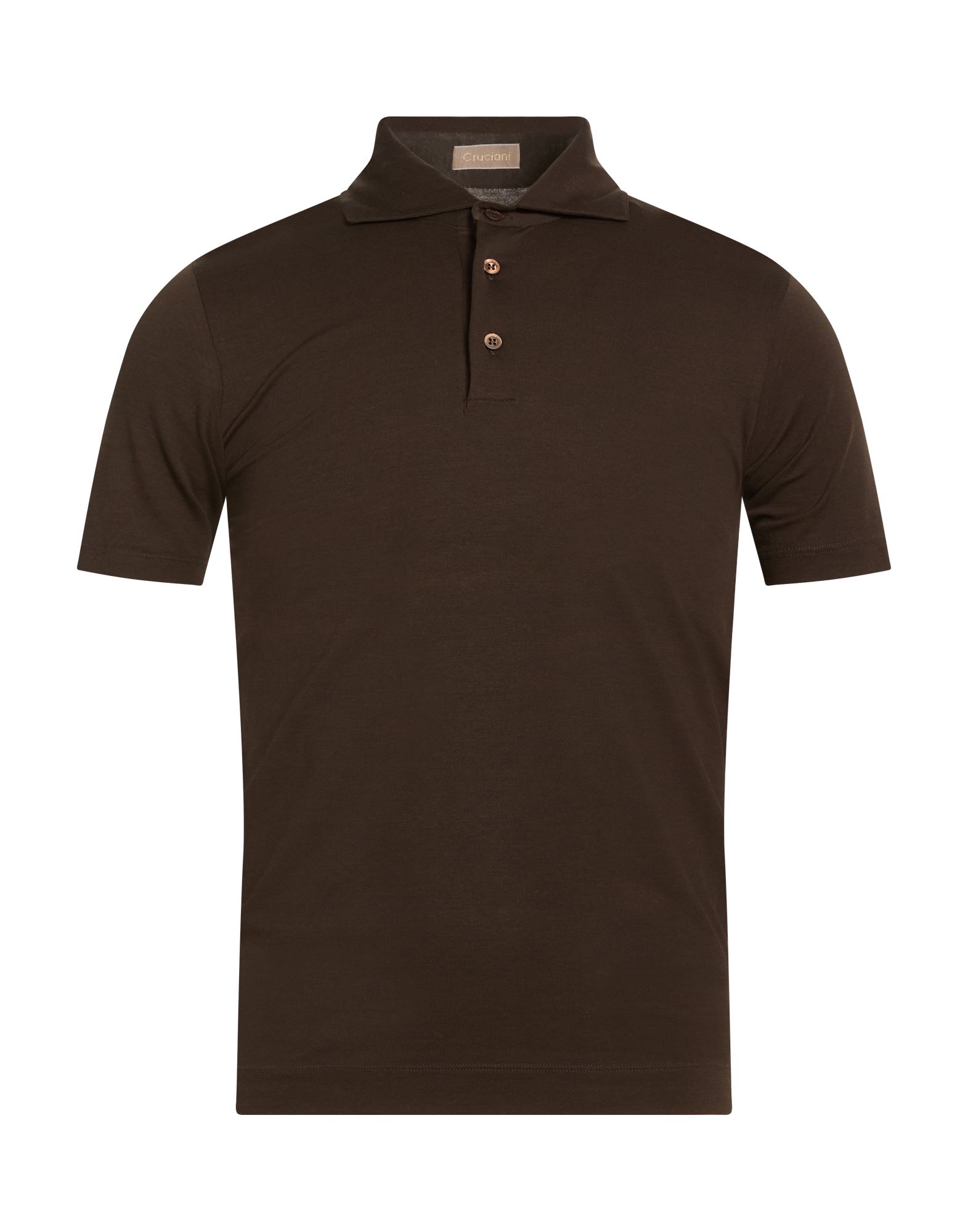 CRUCIANI Poloshirt Herren Dunkelbraun von CRUCIANI