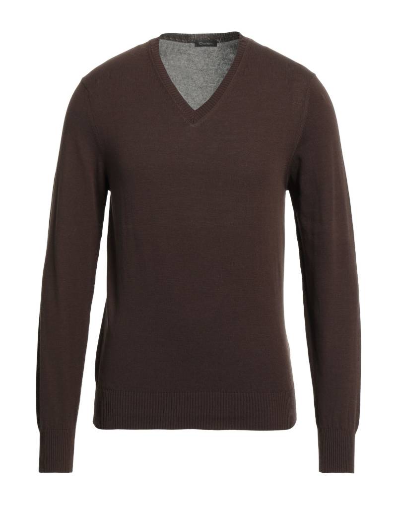 CRUCIANI Pullover Herren Schokobraun von CRUCIANI