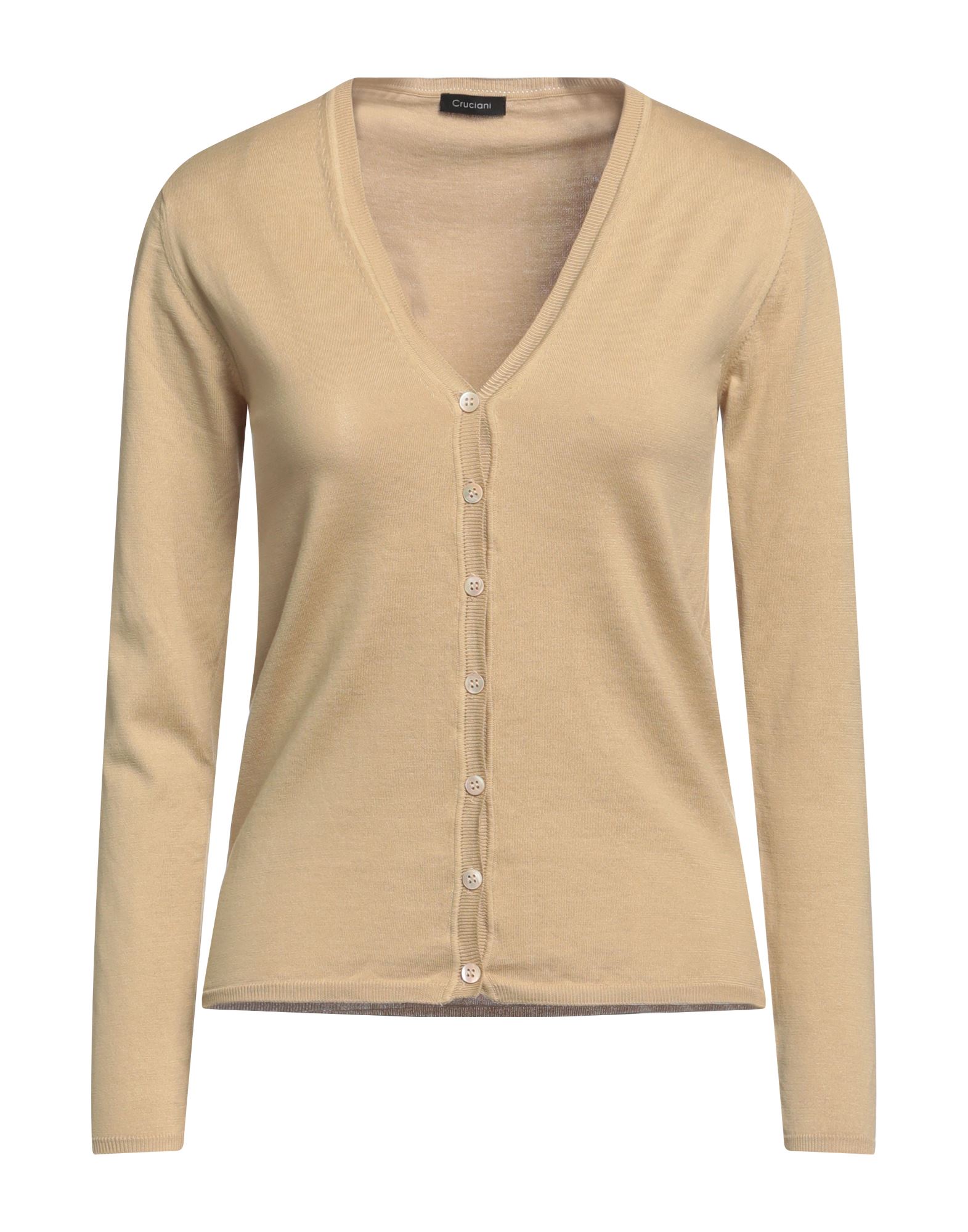 CRUCIANI Strickjacke Damen Beige von CRUCIANI