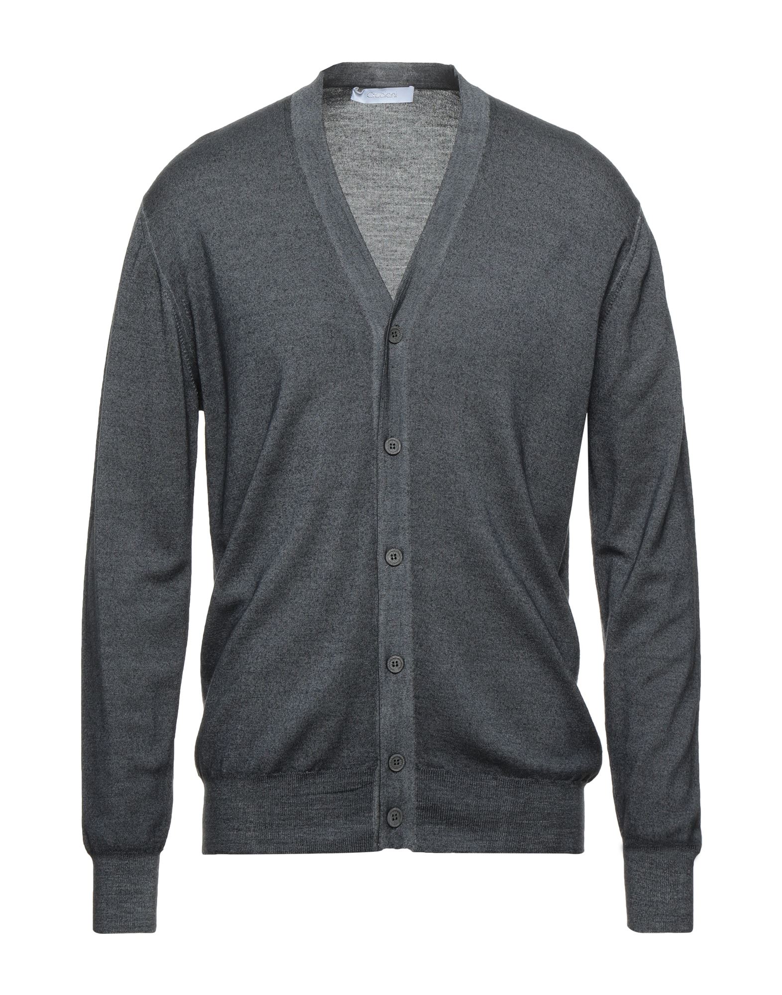 CRUCIANI Strickjacke Herren Braungrau CRUCIANI Strickjacke Herren Braungrau von CRUCIANI