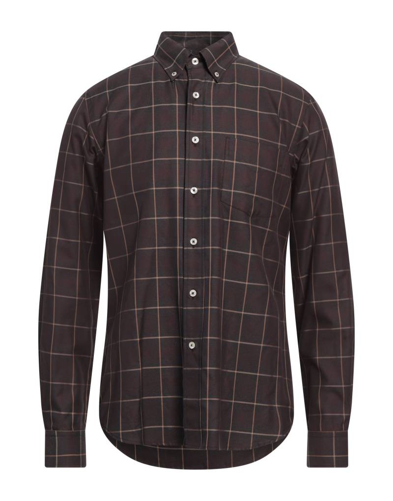 CRUNA Hemd Herren Dunkelbraun von CRUNA