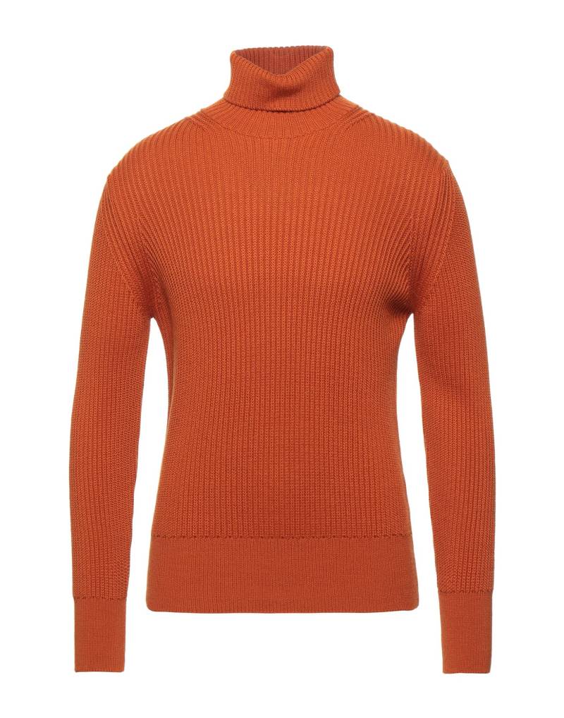 CRUNA Rollkragenpullover Herren Rostrot von CRUNA