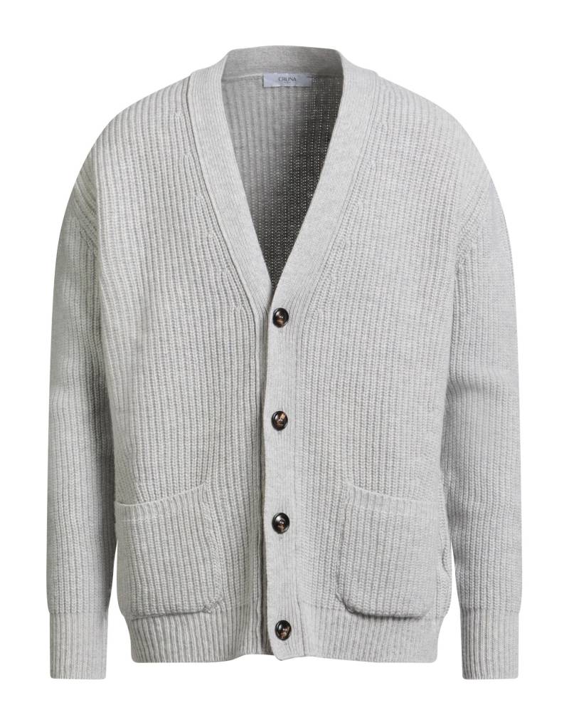 CRUNA Strickjacke Herren Hellgrau von CRUNA