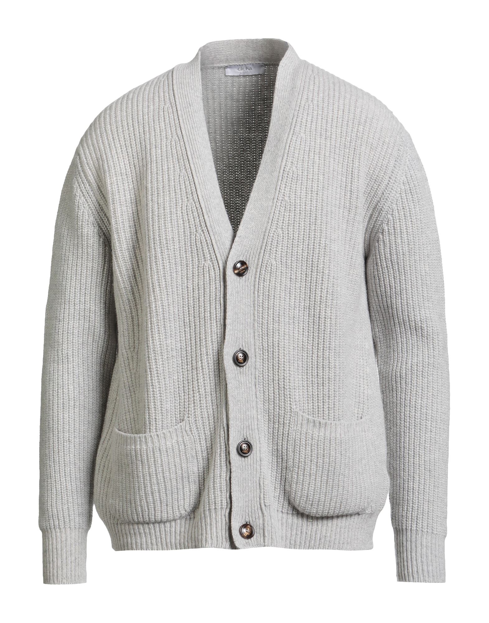 CRUNA Strickjacke Herren Hellgrau CRUNA Strickjacke Herren Hellgrau von CRUNA