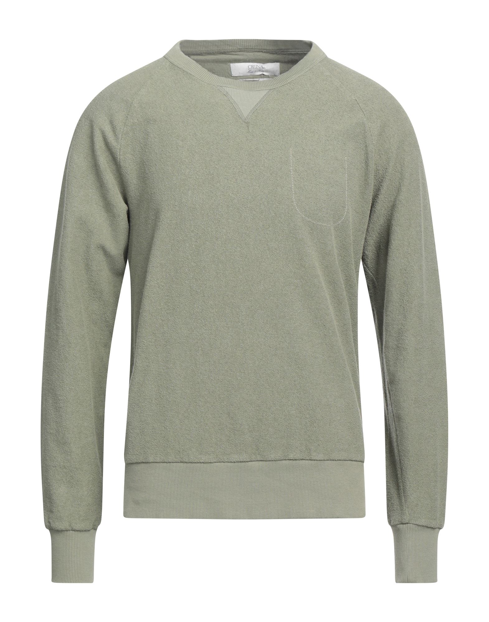 CRUNA Sweatshirt Herren Salbeigrün von CRUNA