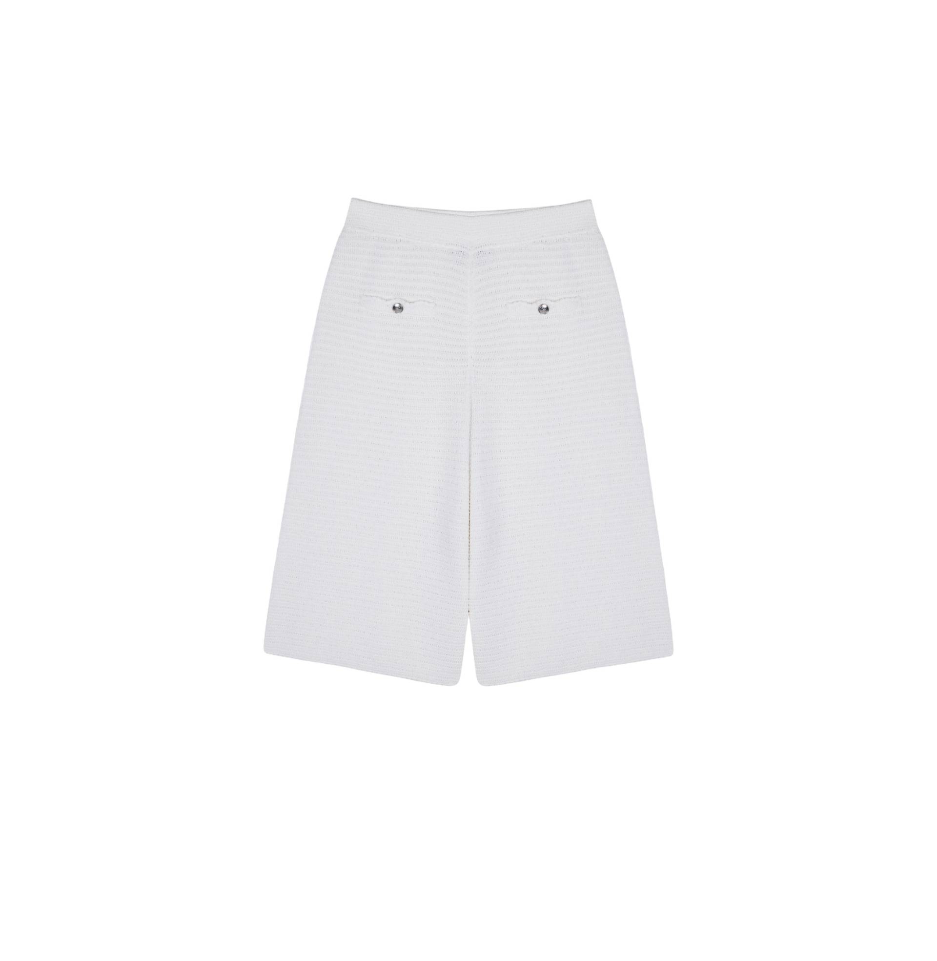 COTTON-LINEN BLEND MID-LENGTH SHORTS - White - S - CRUSH Collection - Shorts COTTON-LINEN BLEND MID-LENGTH SHORTS - White - S - CRUSH Collection - Shorts von CRUSH Collection