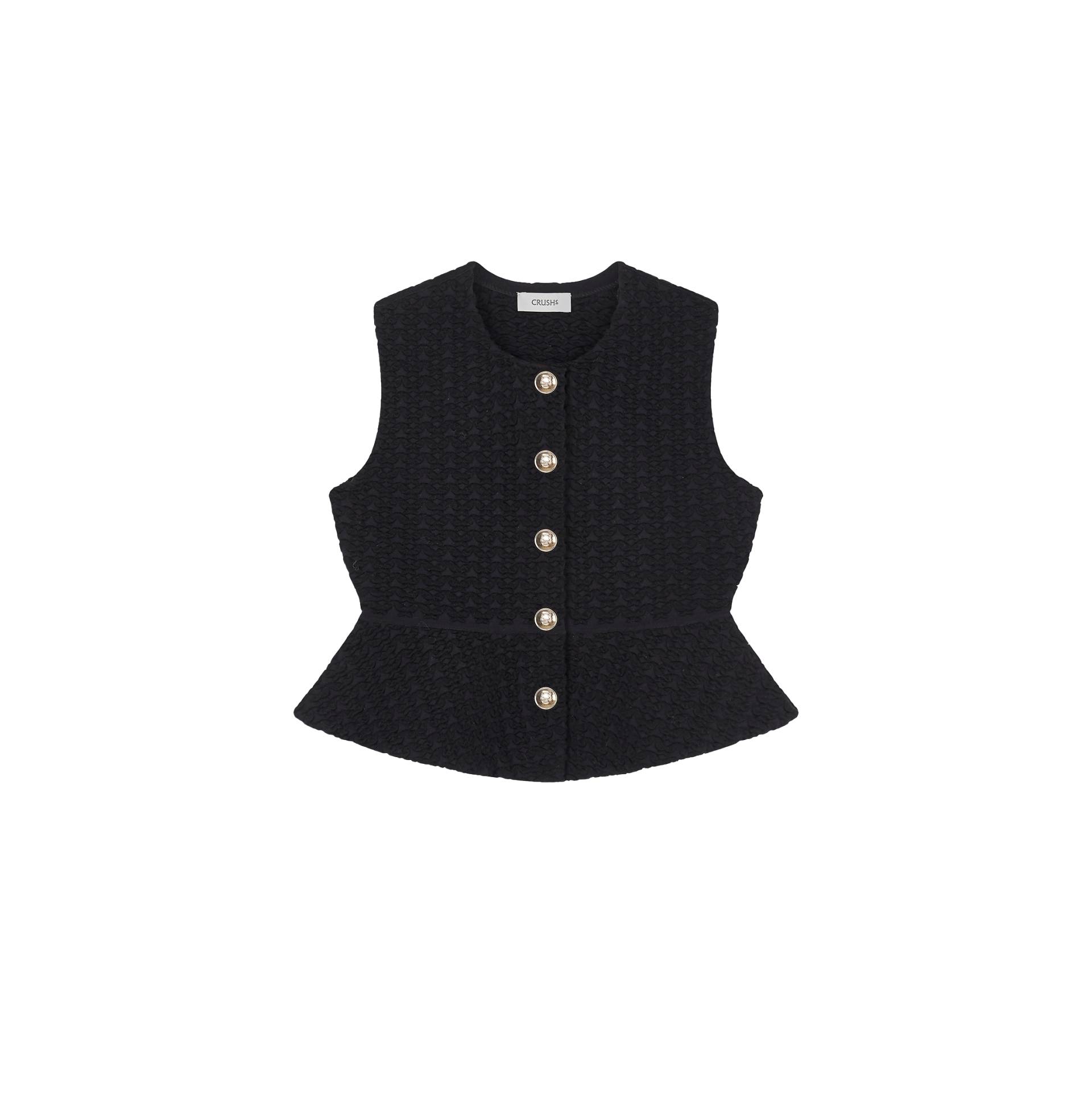 EMBOSSED WAISTCOAT - White - S - CRUSH Collection - Vests EMBOSSED WAISTCOAT - White - S - CRUSH Collection - Vests von CRUSH Collection
