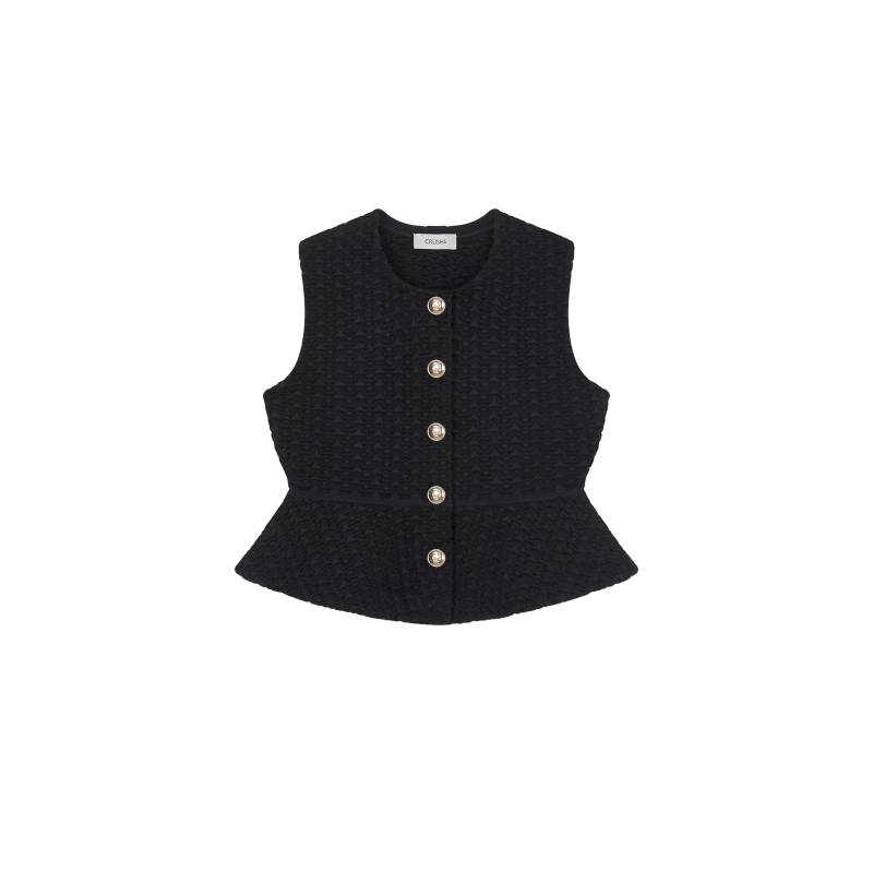 CRUSH Collection | EMBOSSED WAISTCOAT | Women's Vests von CRUSH Collection
