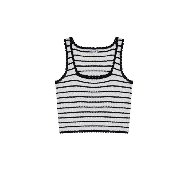 CRUSH Collection | STRIPED TANK TOP | Women's Multi color Tops von CRUSH Collection