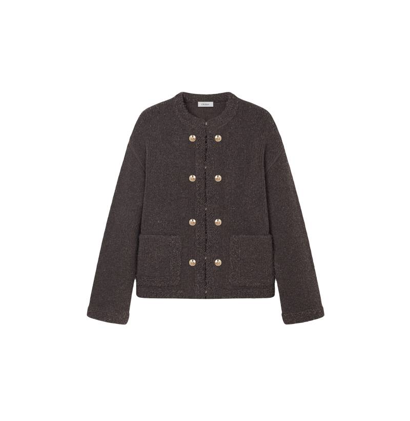CRUSH Collection | TEDDY BOUCLÉ MANDARIN JACKET | Women's Jackets von CRUSH Collection