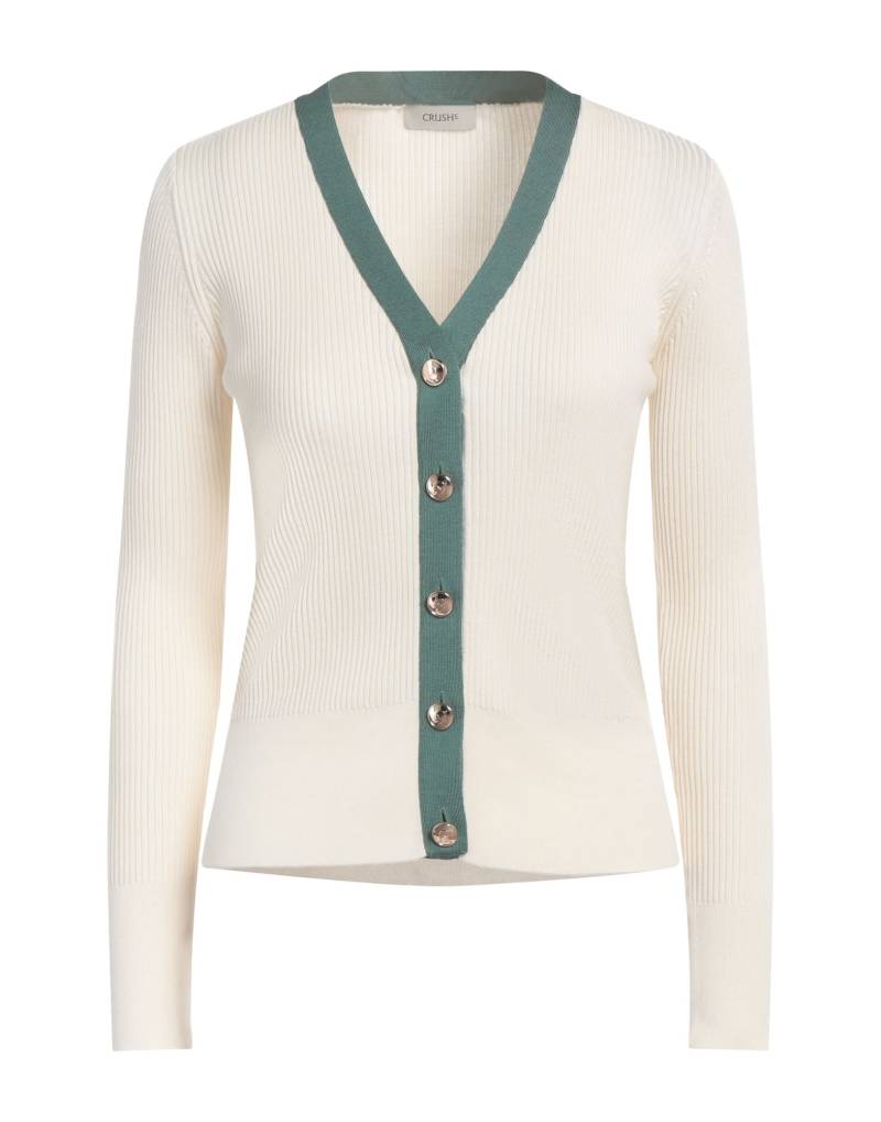 CRUSH Strickjacke Damen Elfenbein von CRUSH