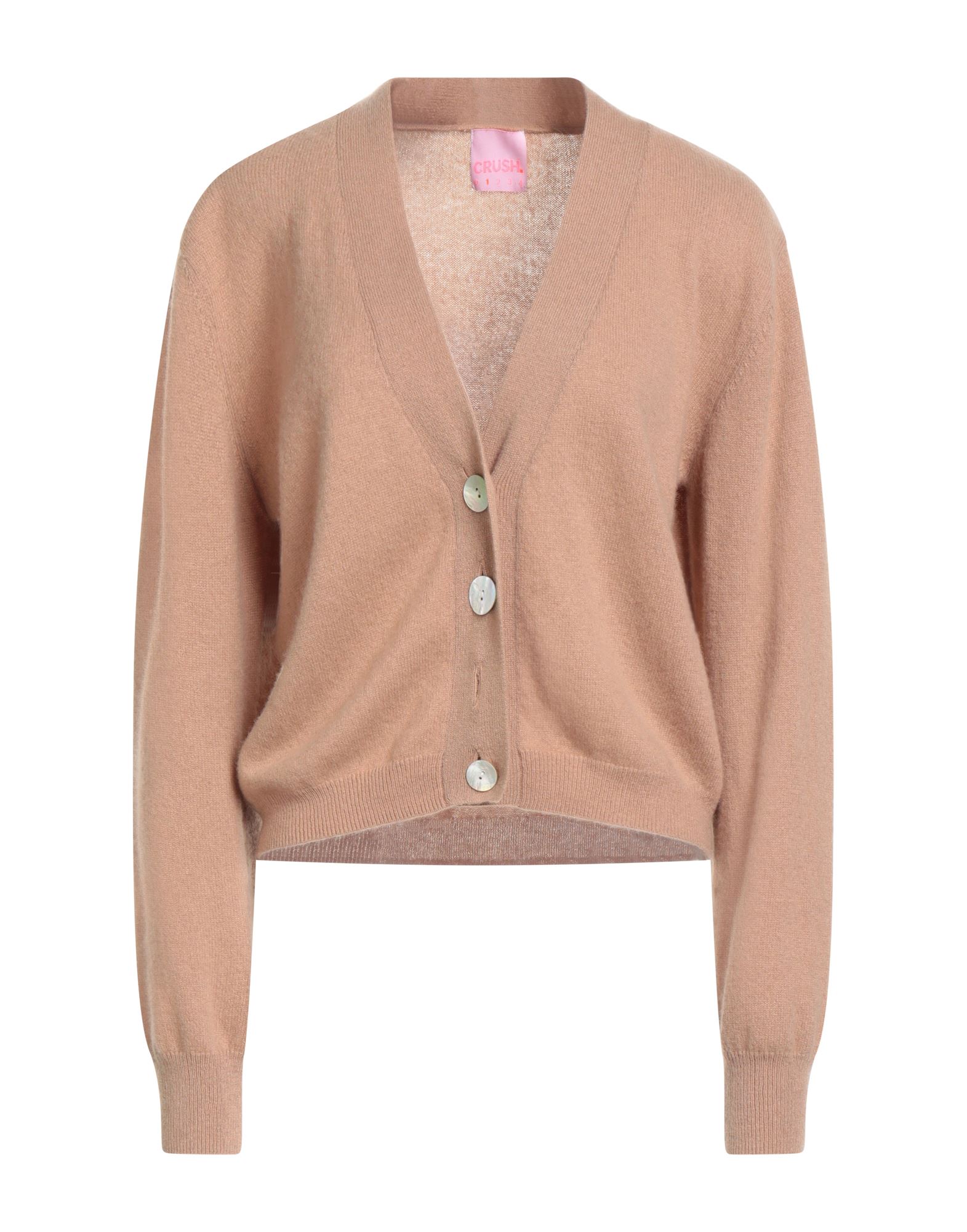 CRUSH. Strickjacke Damen Kamel CRUSH. Strickjacke Damen Kamel von CRUSH.