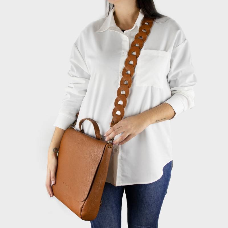 Austauschbarer Leder-Glieder-Taschenriemen Anpassbares Mehrfarbiges Design von CRUSHLEATHERGOODS