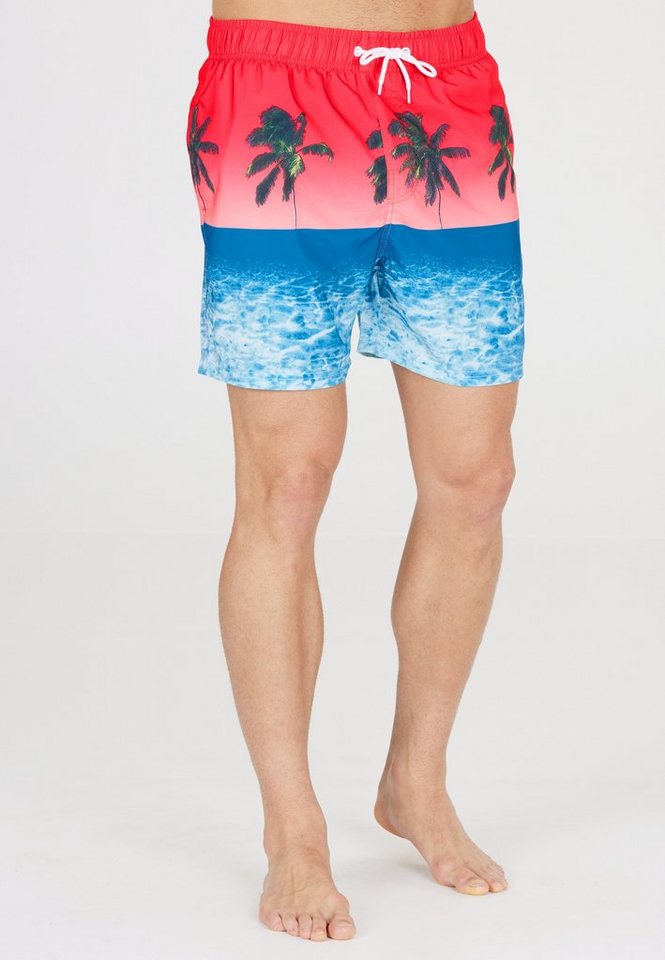 CRUZ Badeshorts Farell mit stylischem Print von CRUZ