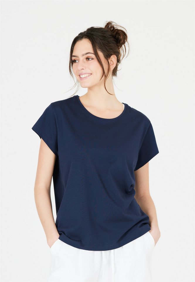 CRUZ Funktionsshirt Highmore im smarten Basic-Look aus reiner Baumwolle von CRUZ