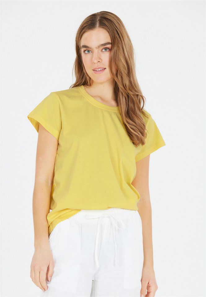 CRUZ Funktionsshirt Highmore im smarten Basic-Look aus reiner Baumwolle von CRUZ